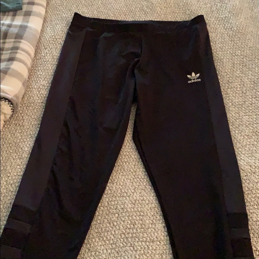 adidas stripe leggins